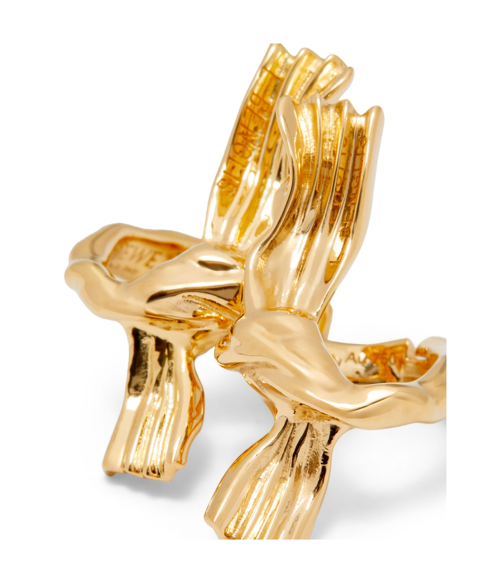 Loewe Knuckle Not Earrings In Gold In Gold