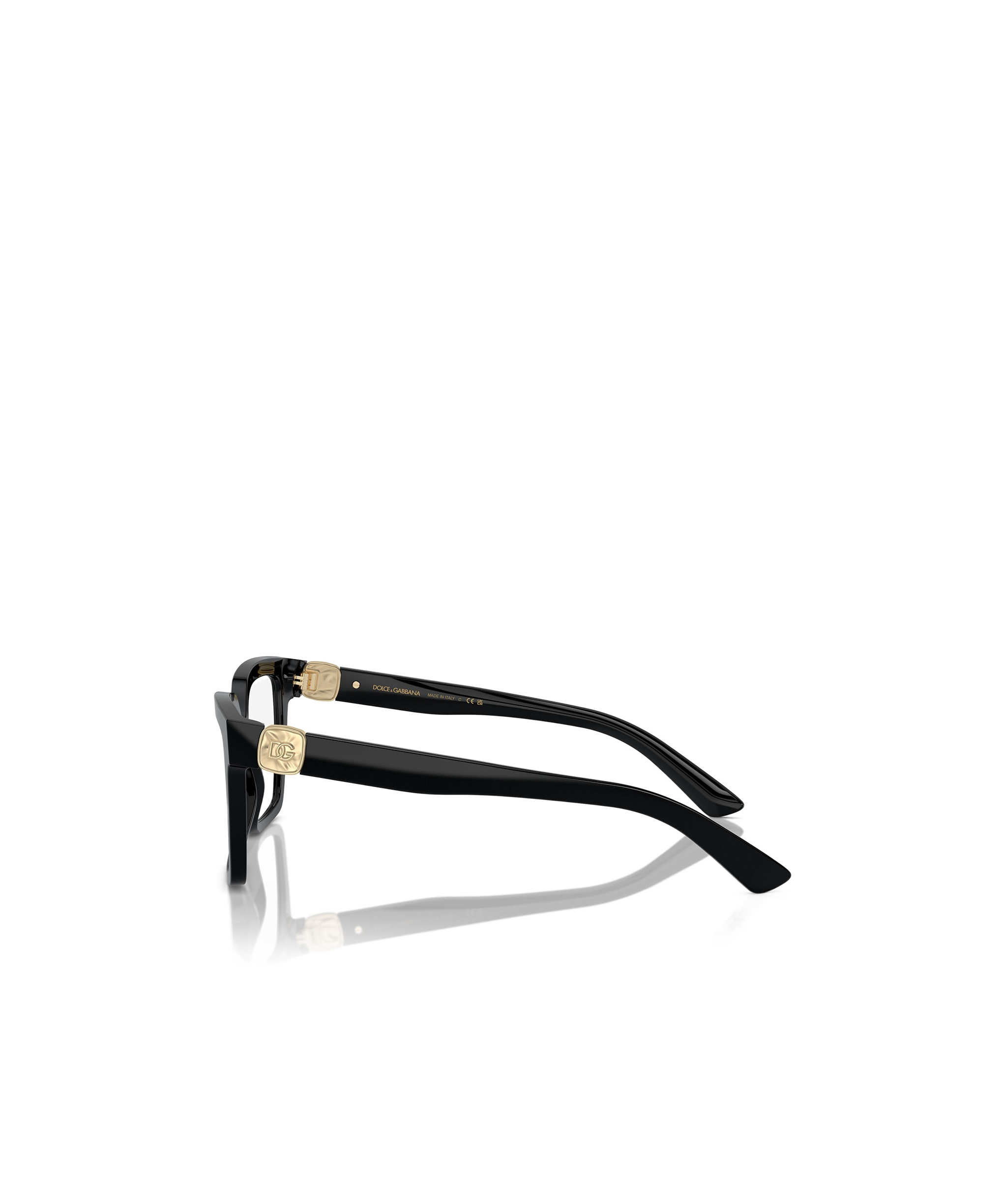 Dolce & Gabbana Square Frame Glasses In Black