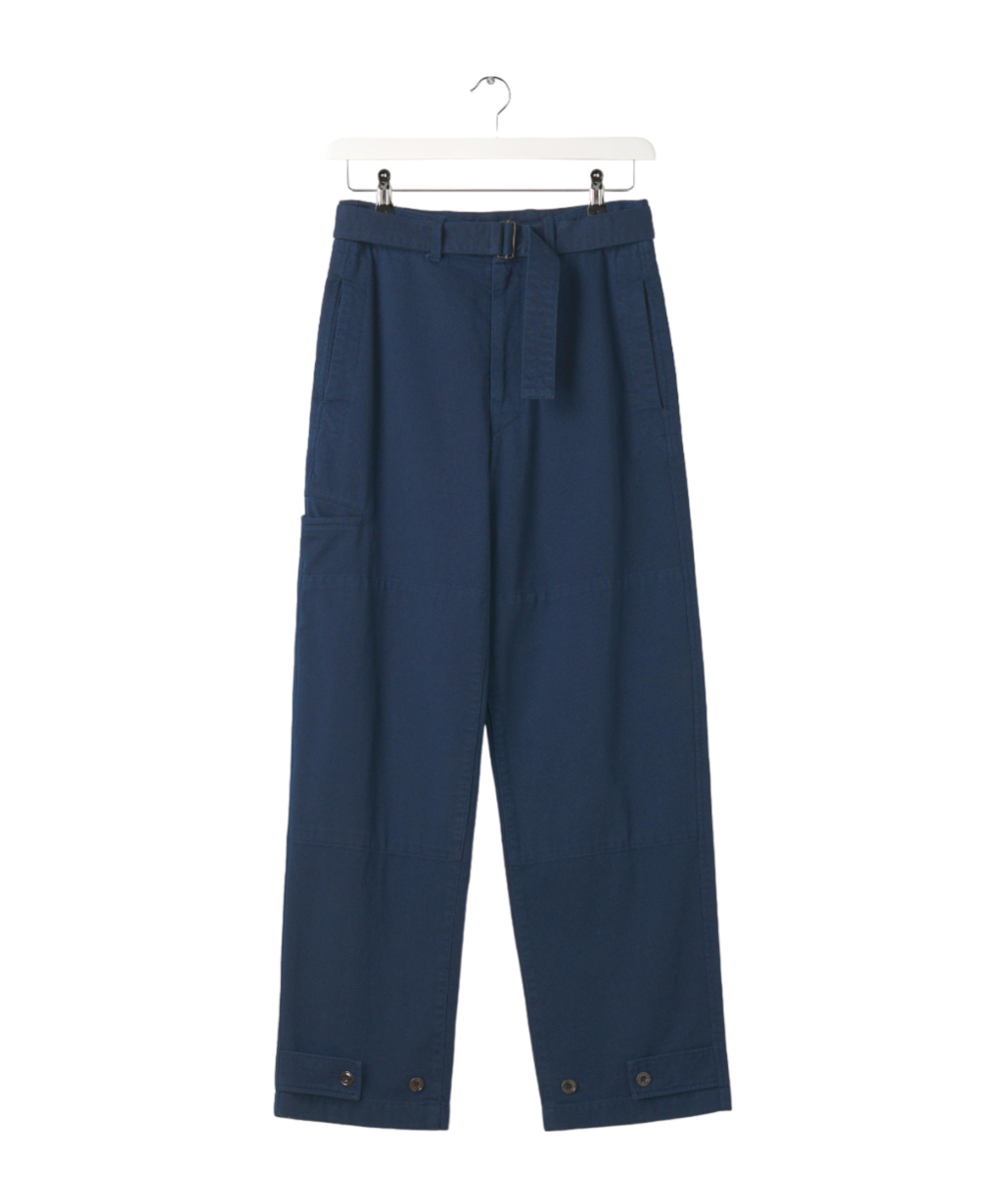 LEMAIRE BELTED STRAIGHT-LEG JEANS 