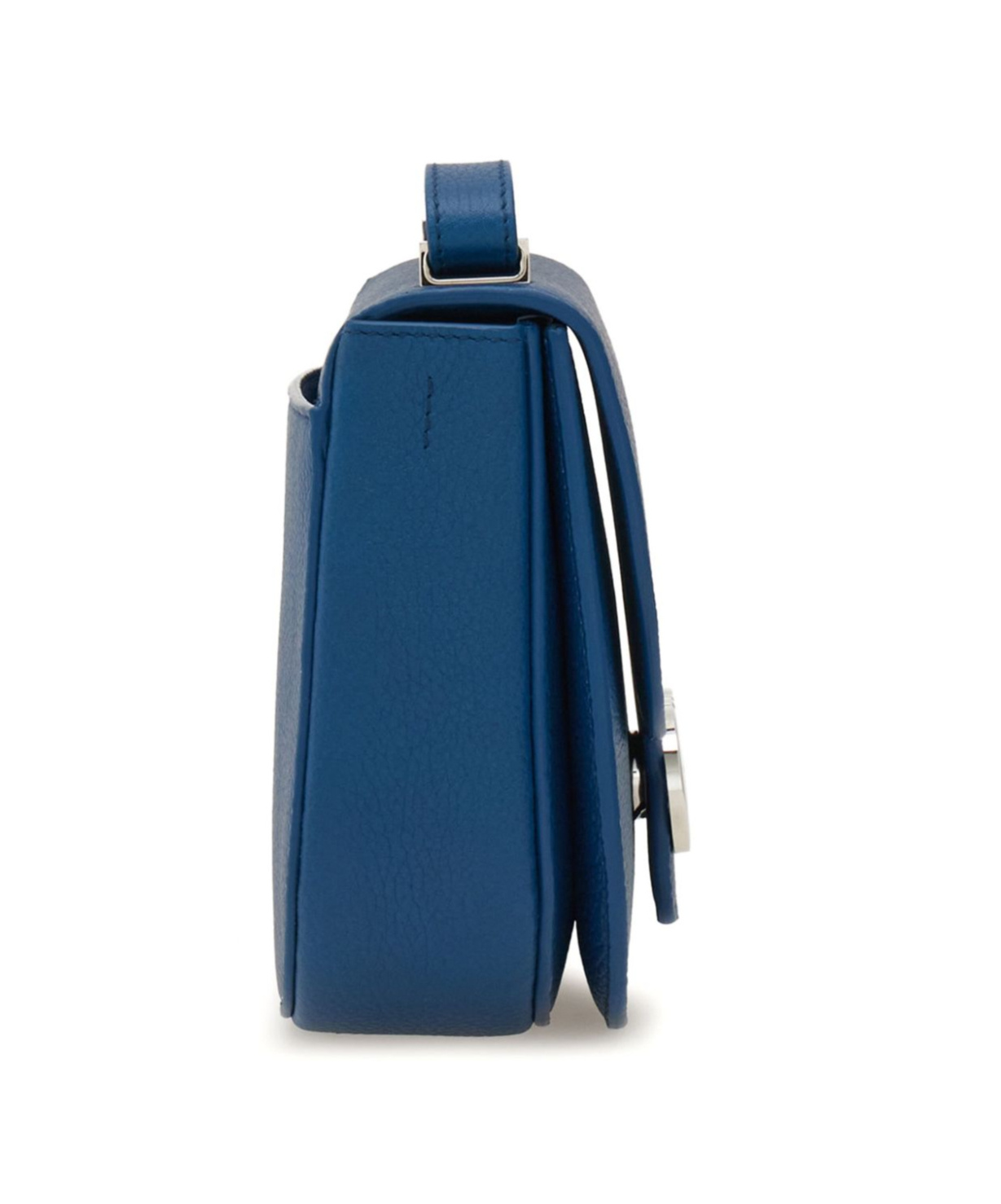 Ferragamo Flip Shoulder Bag In Blue