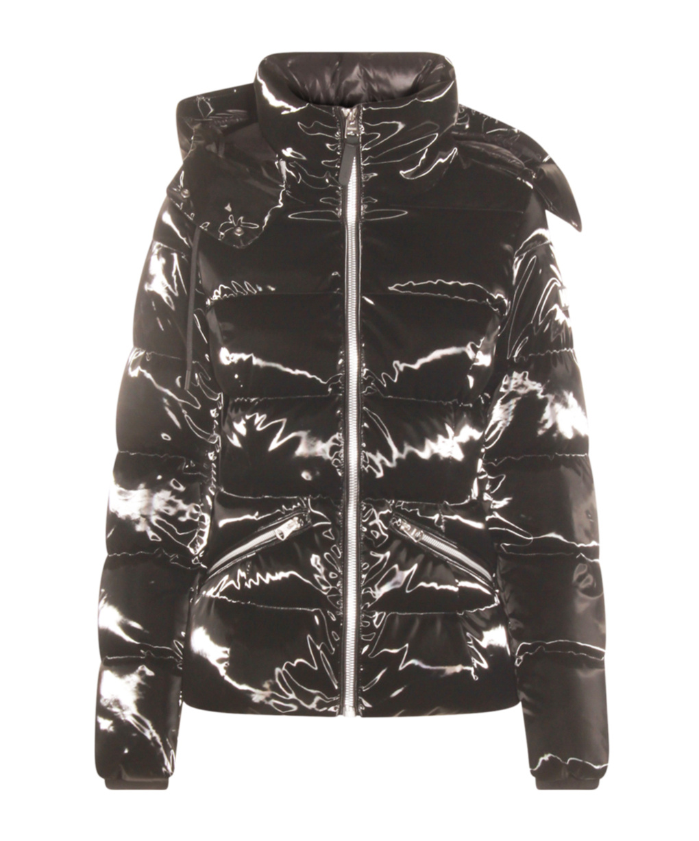 Mackage Long-sleeved Down Jacket In Black