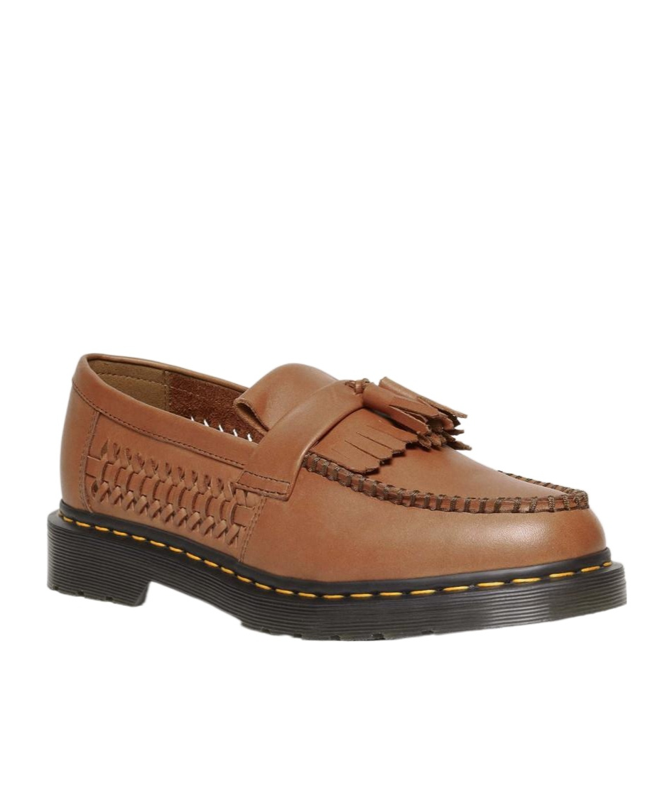 Dr. Martens' Tassel-detail Leather Loafers In Brown