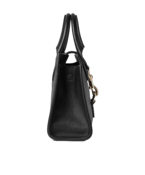 Gucci Structured Tote Bag With Detachable Strap In Black