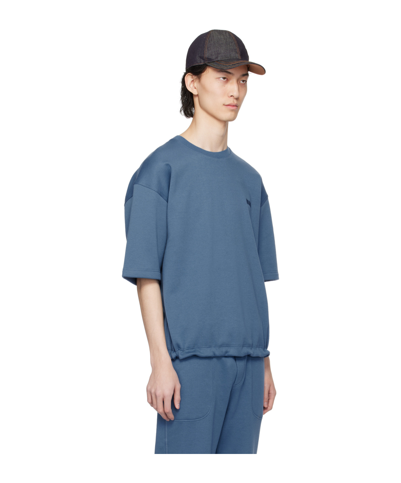 Shop Zegna Rib T-shirt In Blue