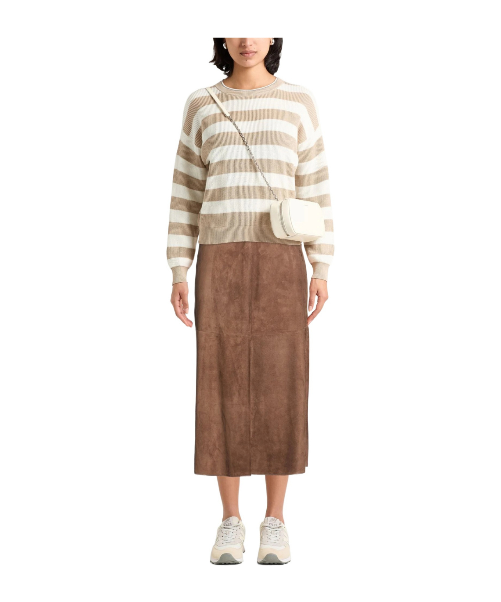 Max Mara Midi Skirts In Brown