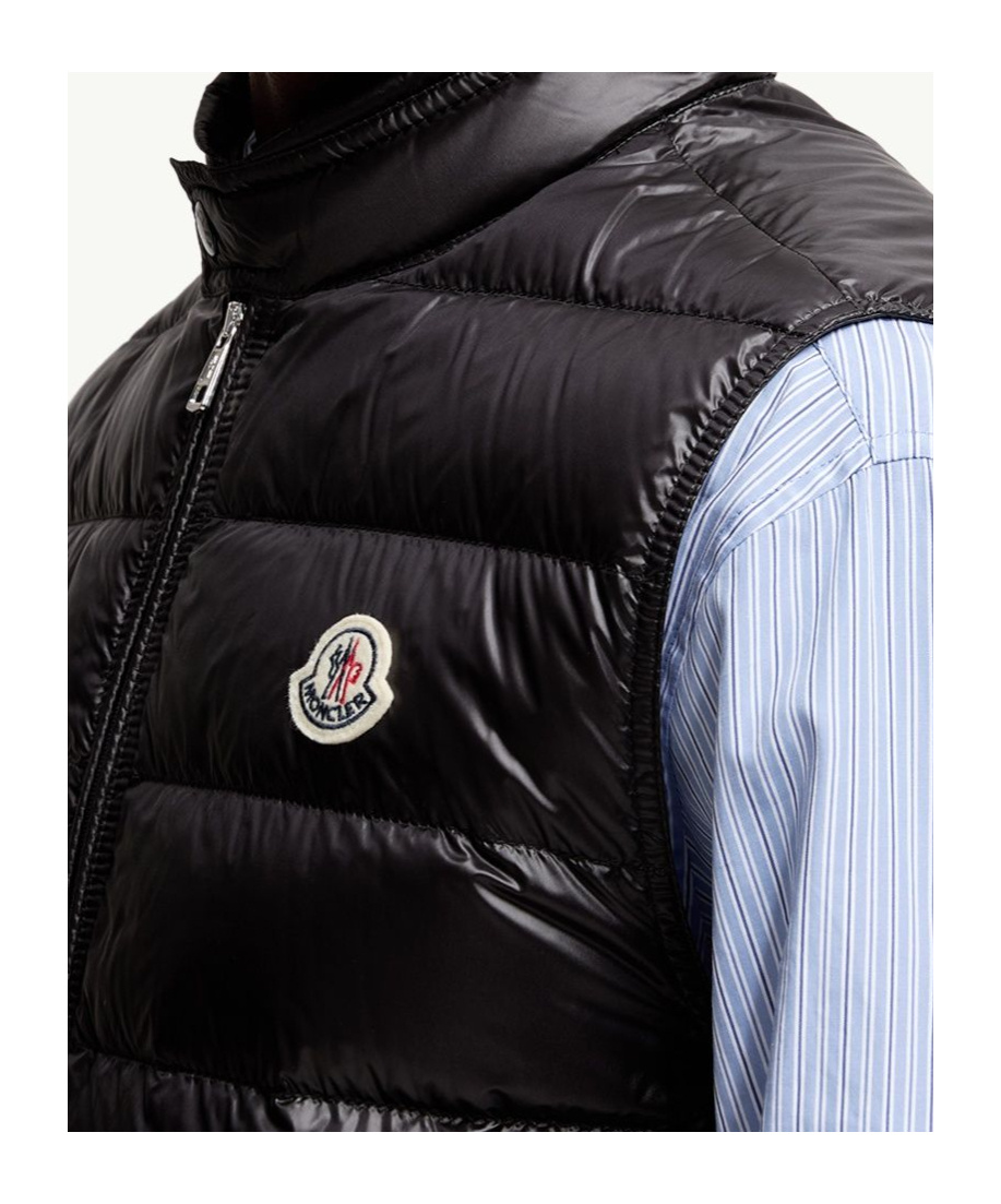 Moncler Gui Packable Down Gilet In Blue