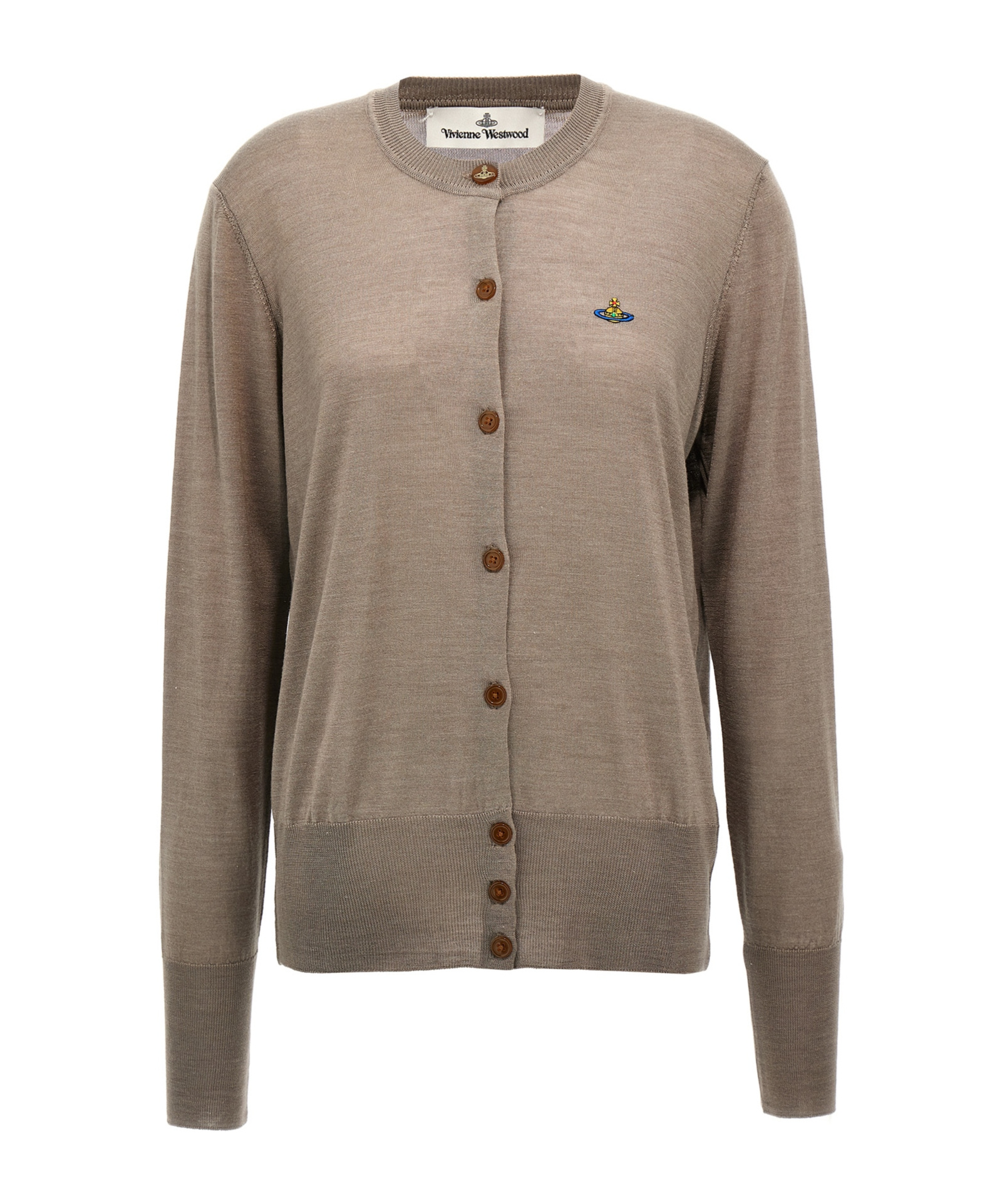 Vivienne Westwood Bea Sweaters And Cardigans Beige In Gray