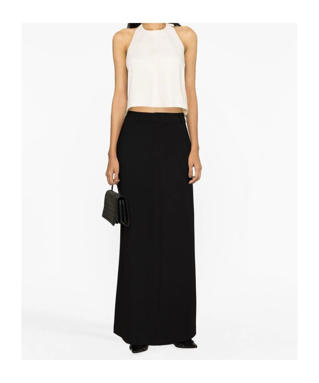 Wardrobe.nyc Halter Neck Wool Vest