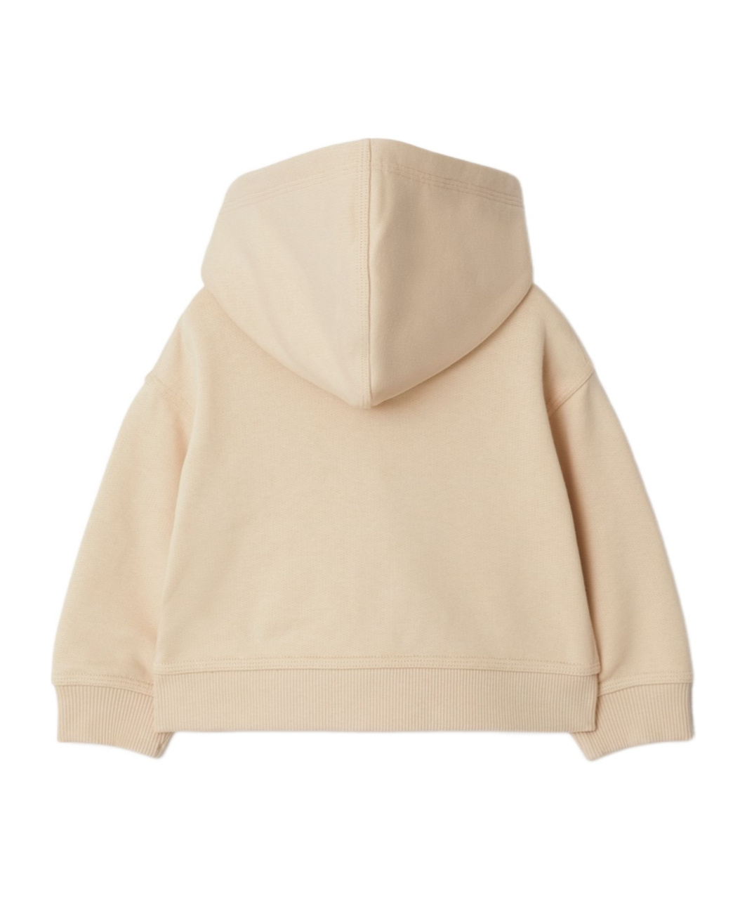 BURBERRY BURBERRY KIDS CHECK LABEL ZIP-UP HOODIE