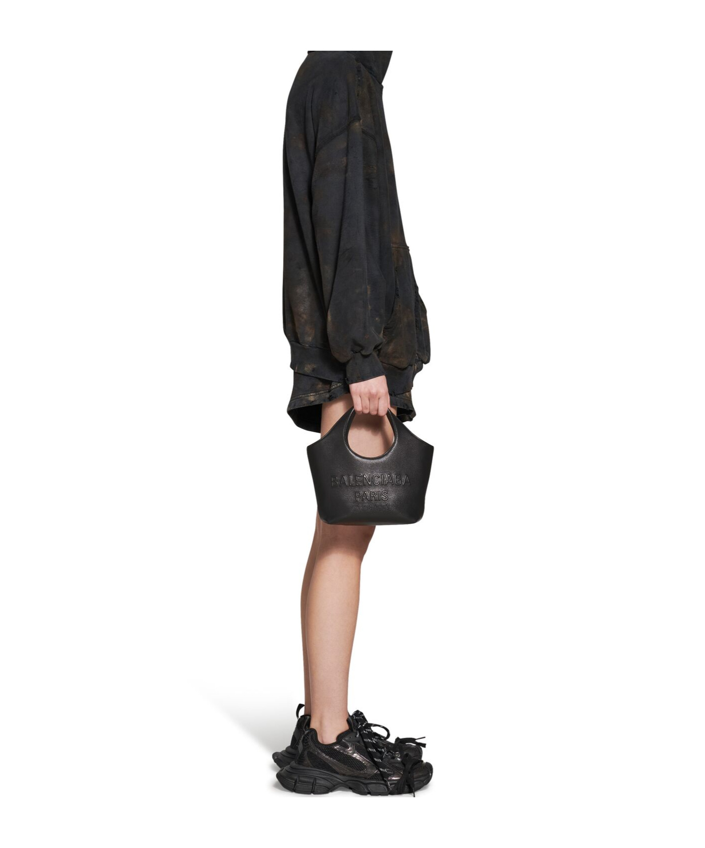 Balenciaga Borsa Tote Mary-kate Xs Da Donna In Nero In Black