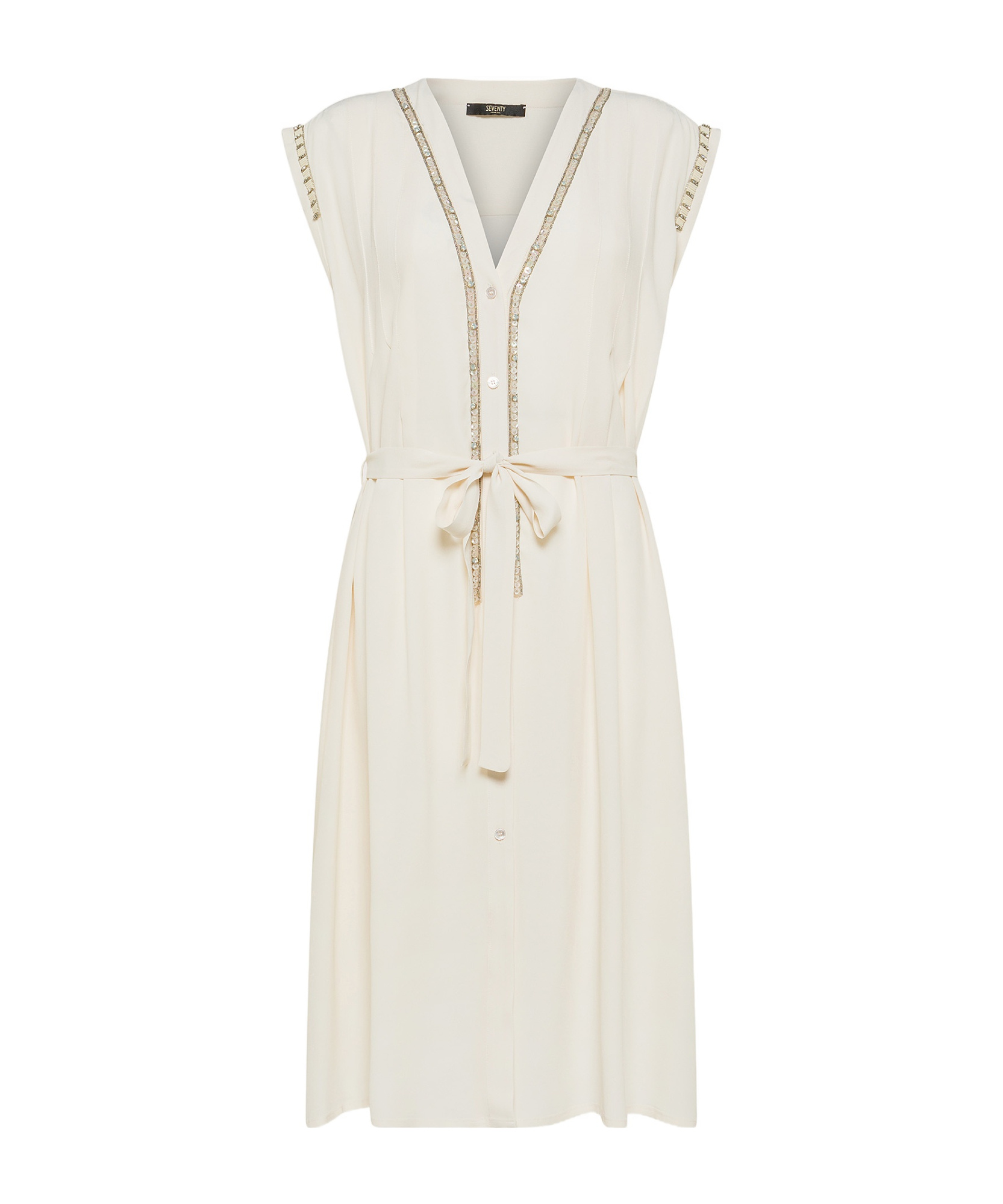 Seventy Bead-embellished Midi Dress