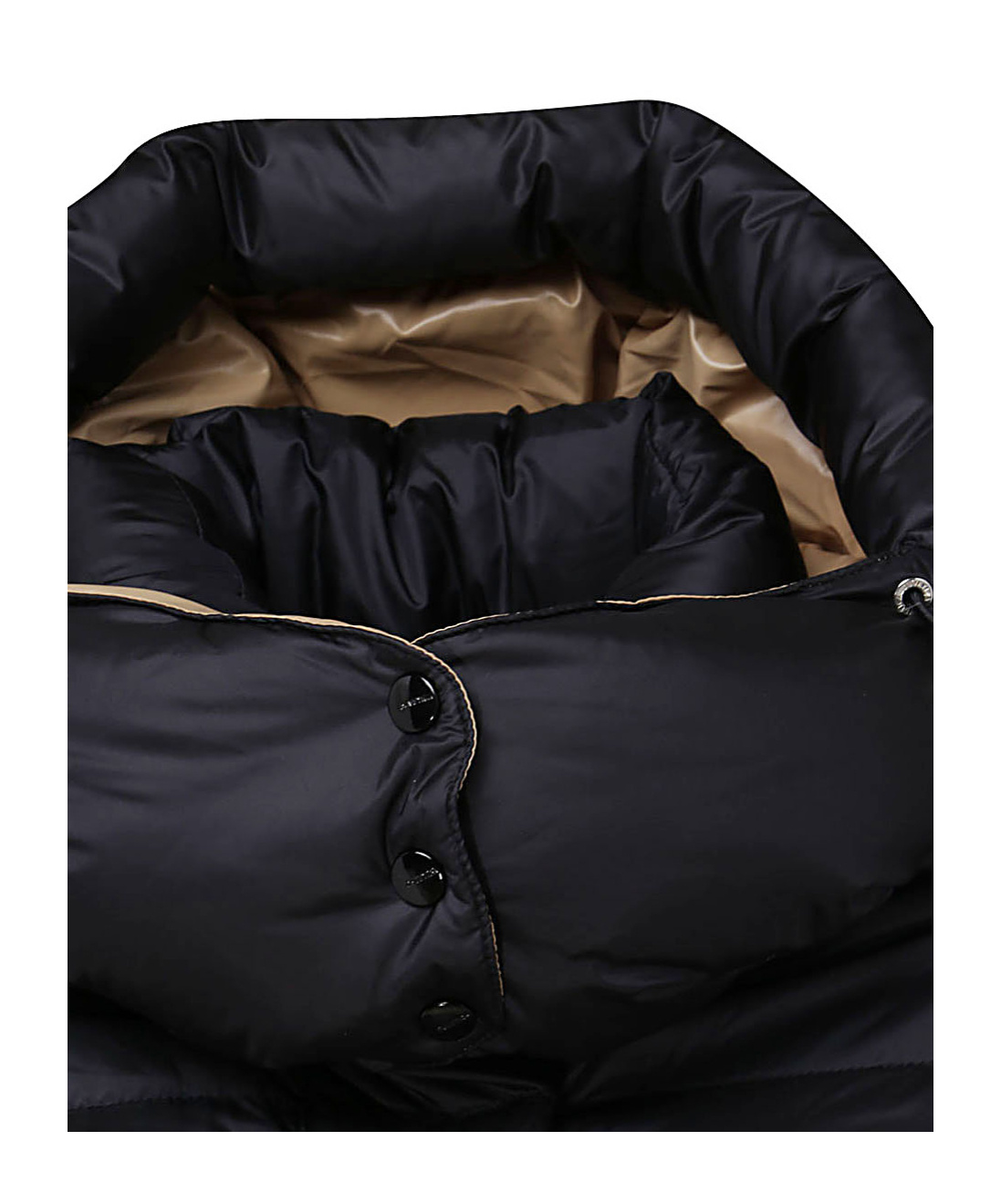 Duvetica Lemie Padded Coat In Black