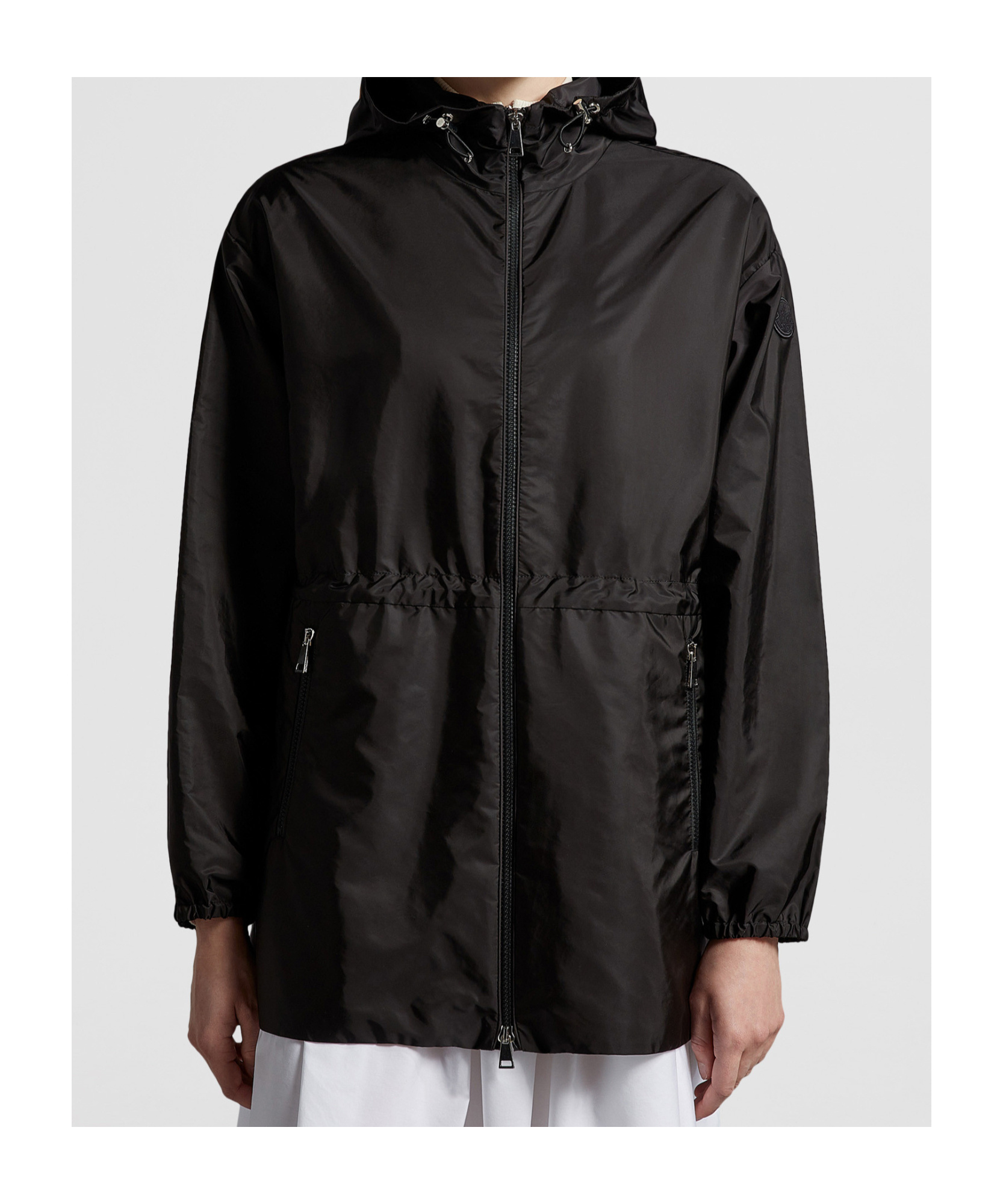 Shop Moncler Wete Hooded Jacket In Black
