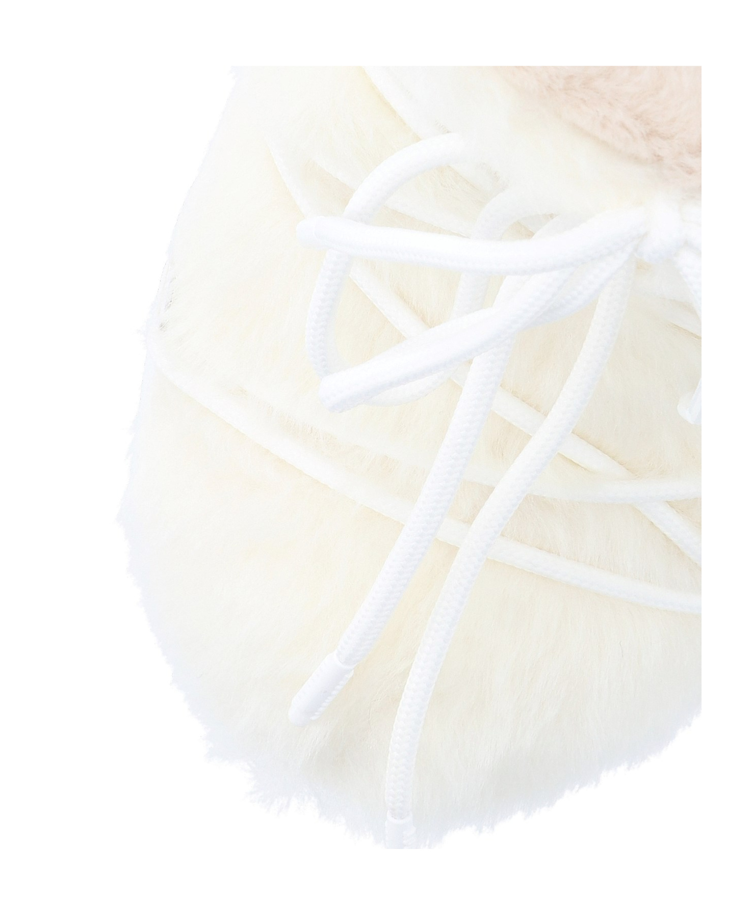 Moon Boot Ltrack Monaco Faux Fur-trimmed Shell And Faux Leather Snow Boots In White