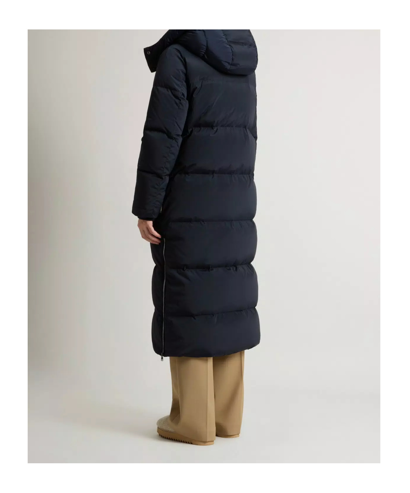 Woolrich Kelly Hooded Parka In Black