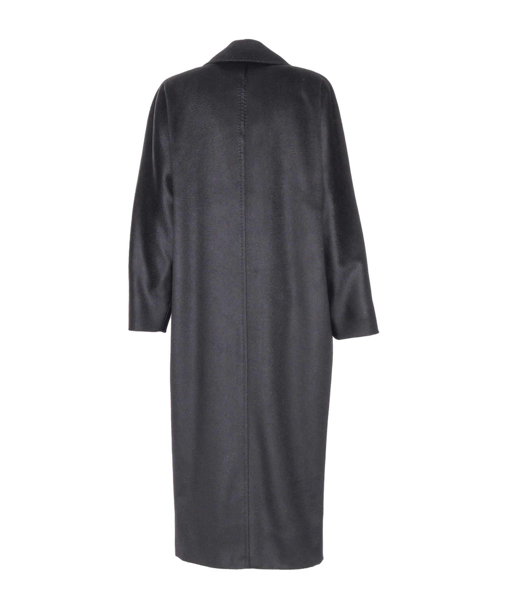 Max Mara Erice Black Coat In Black