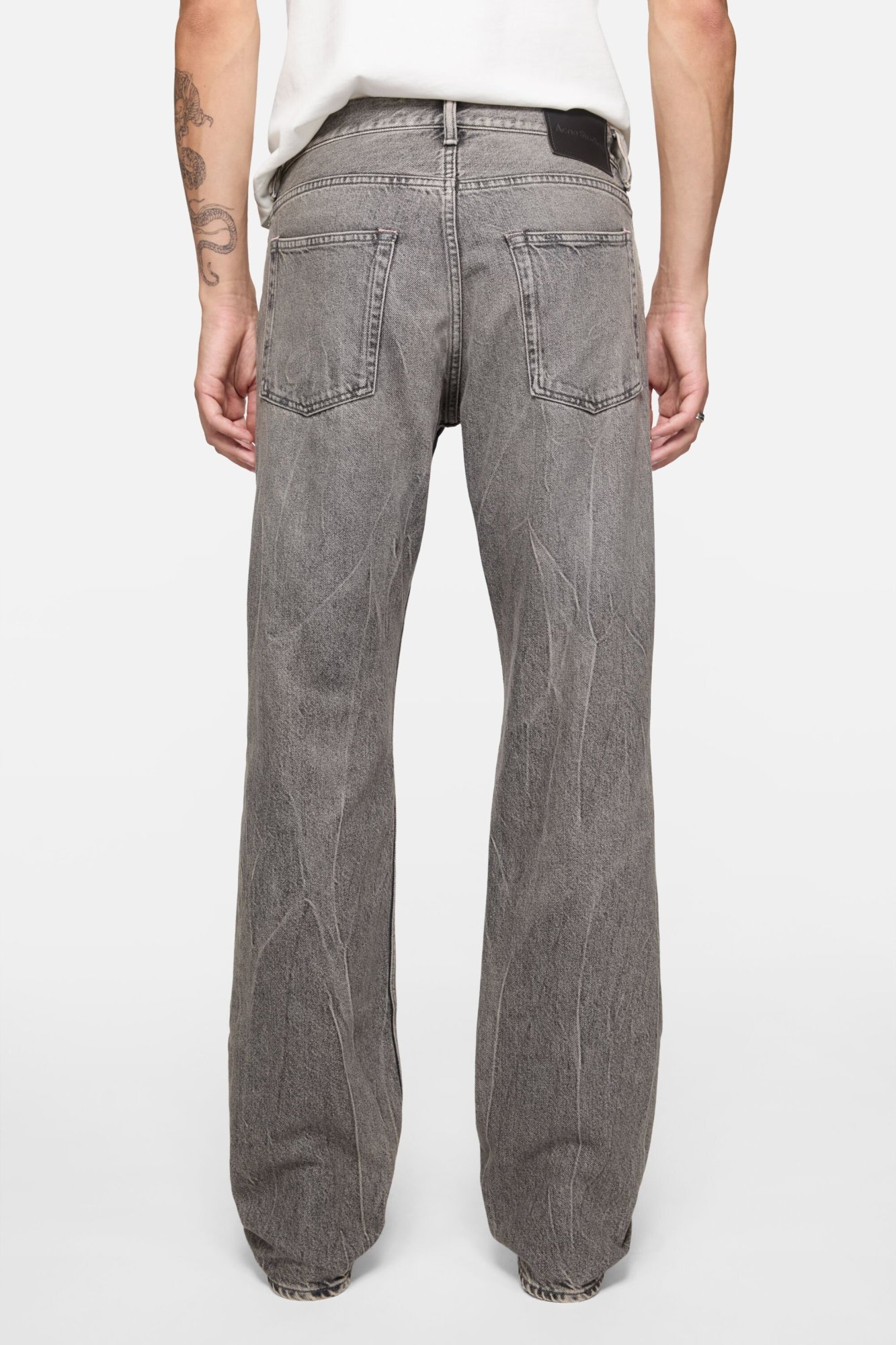 Acne Studios 2010 Belt-loop Jeans In Gray
