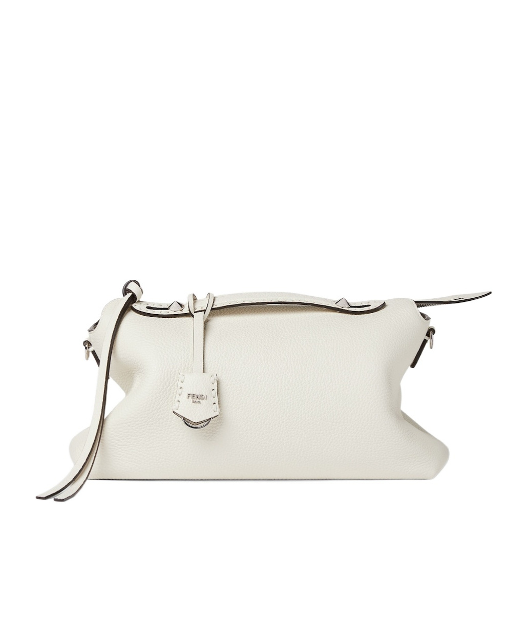 Fendi Large By The Way Tote Bag In White