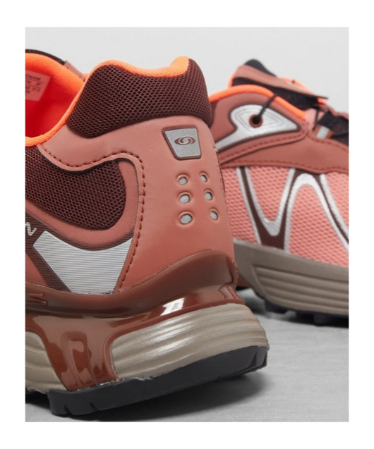 Salomon Xt-whisper Sneakers Henna / Tawny Port / Neon Flame In Multicolor