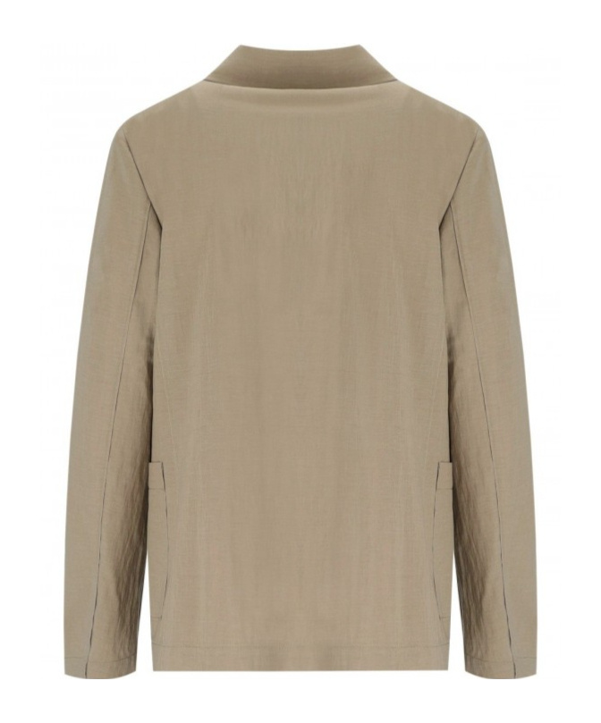Harris Wharf London Dove Grey Single-breasted Blazer In Nude