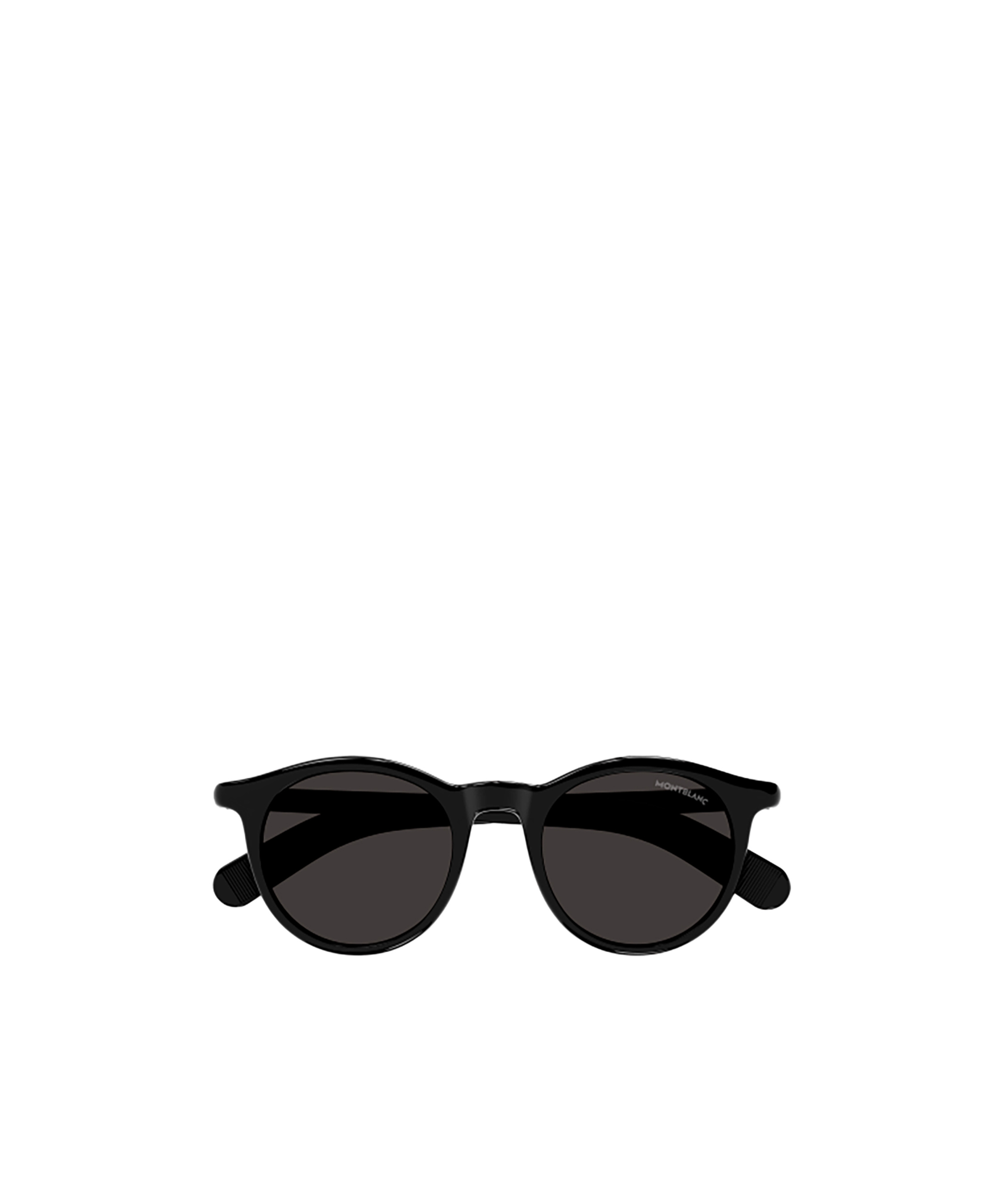 Montblanc Geometric Sunglasses In Black