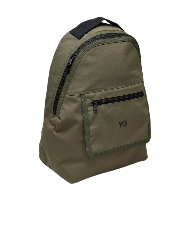 Y-3 Classic Backpack In Olive Strata