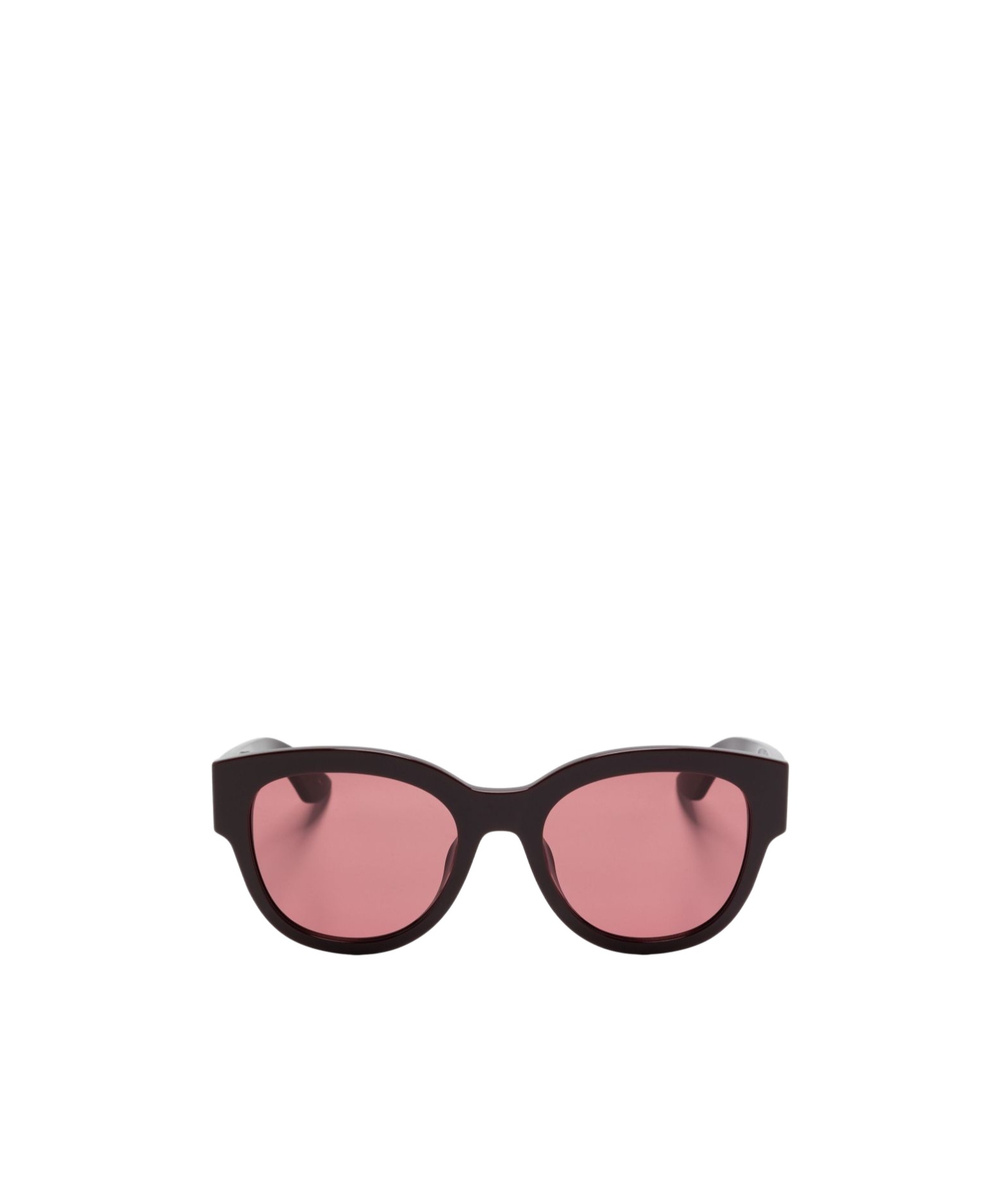 Alexander Mcqueen Purple Sunglasses With Pink Lenses