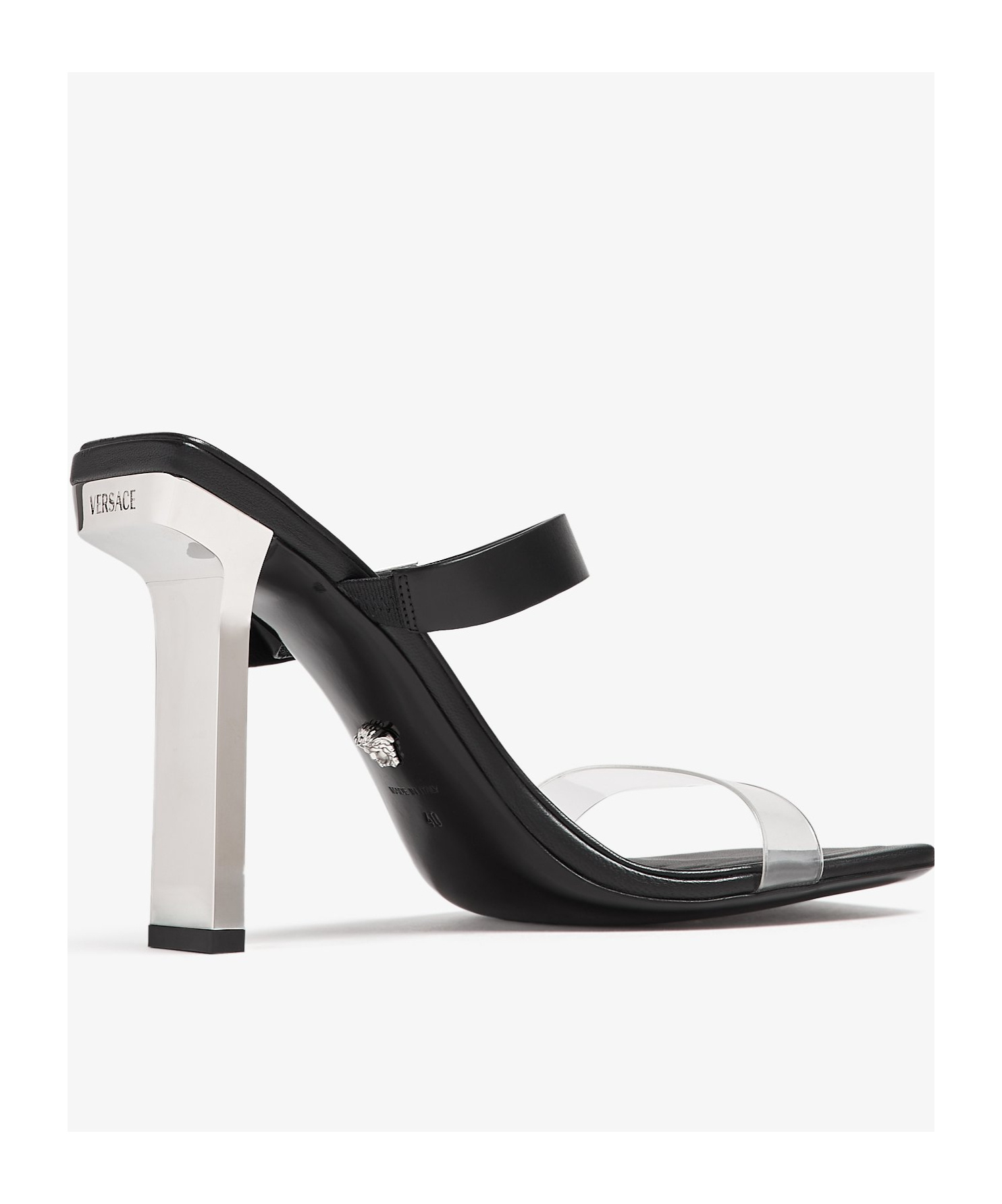 Versace Sandals In Black