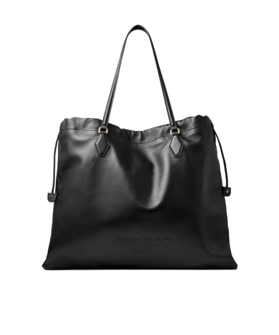 Jimmy Choo Large Drawstring Tote Bag