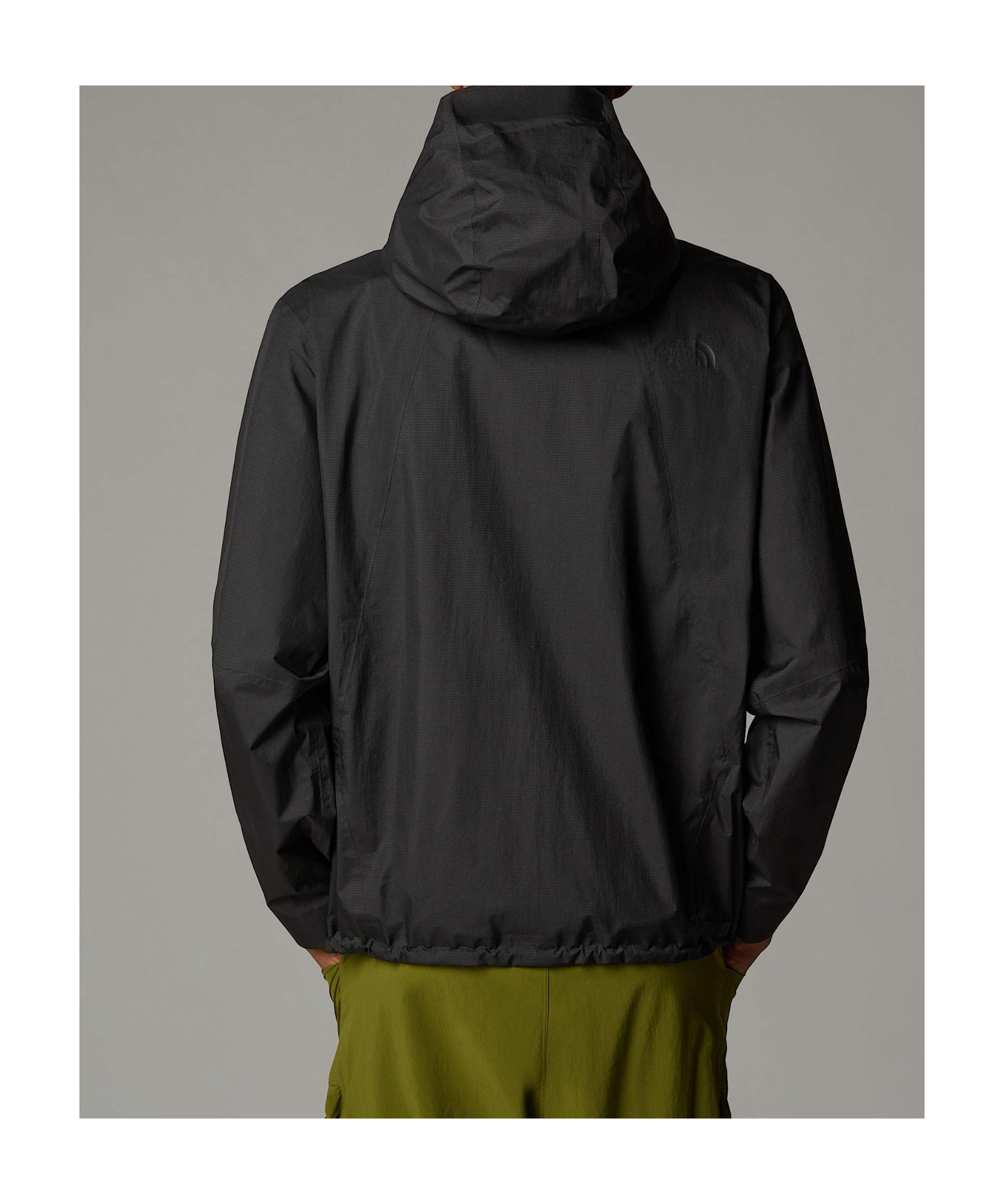 The North Face Packable Rain Jacket In Black