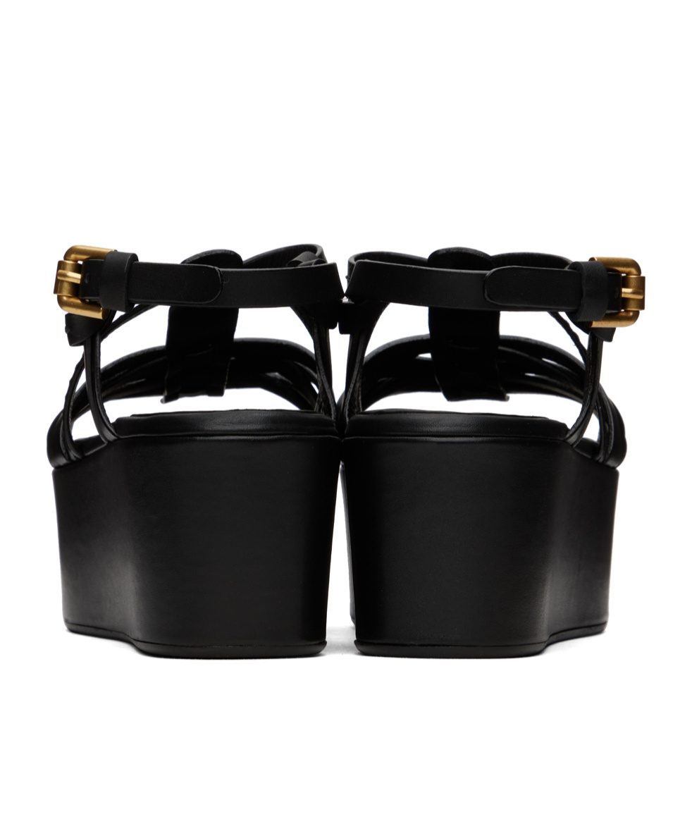 See By Chloé Sierra Cross-strap High-heeled Sandals In Black