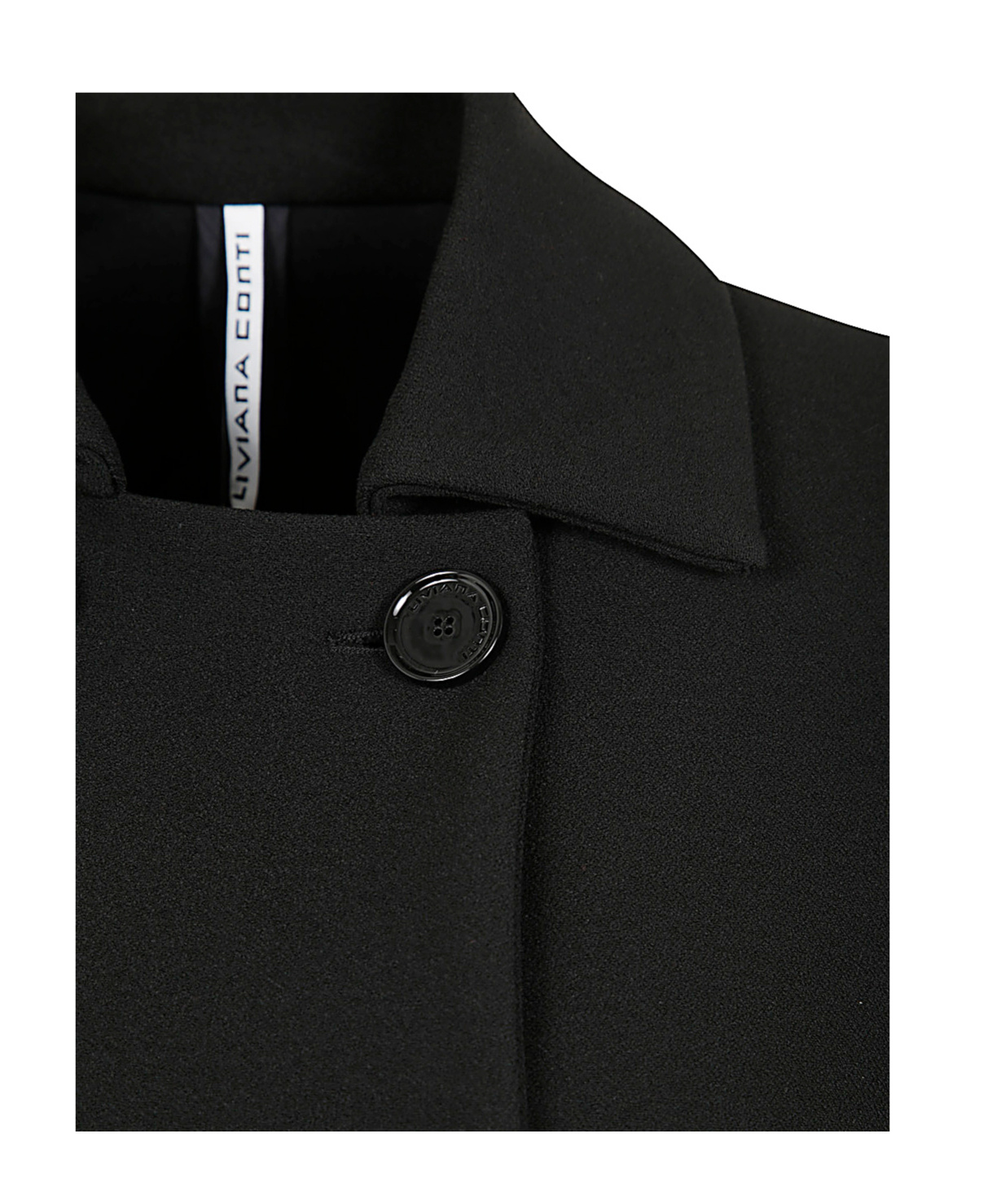 Liviana Conti Check Jacket In Black