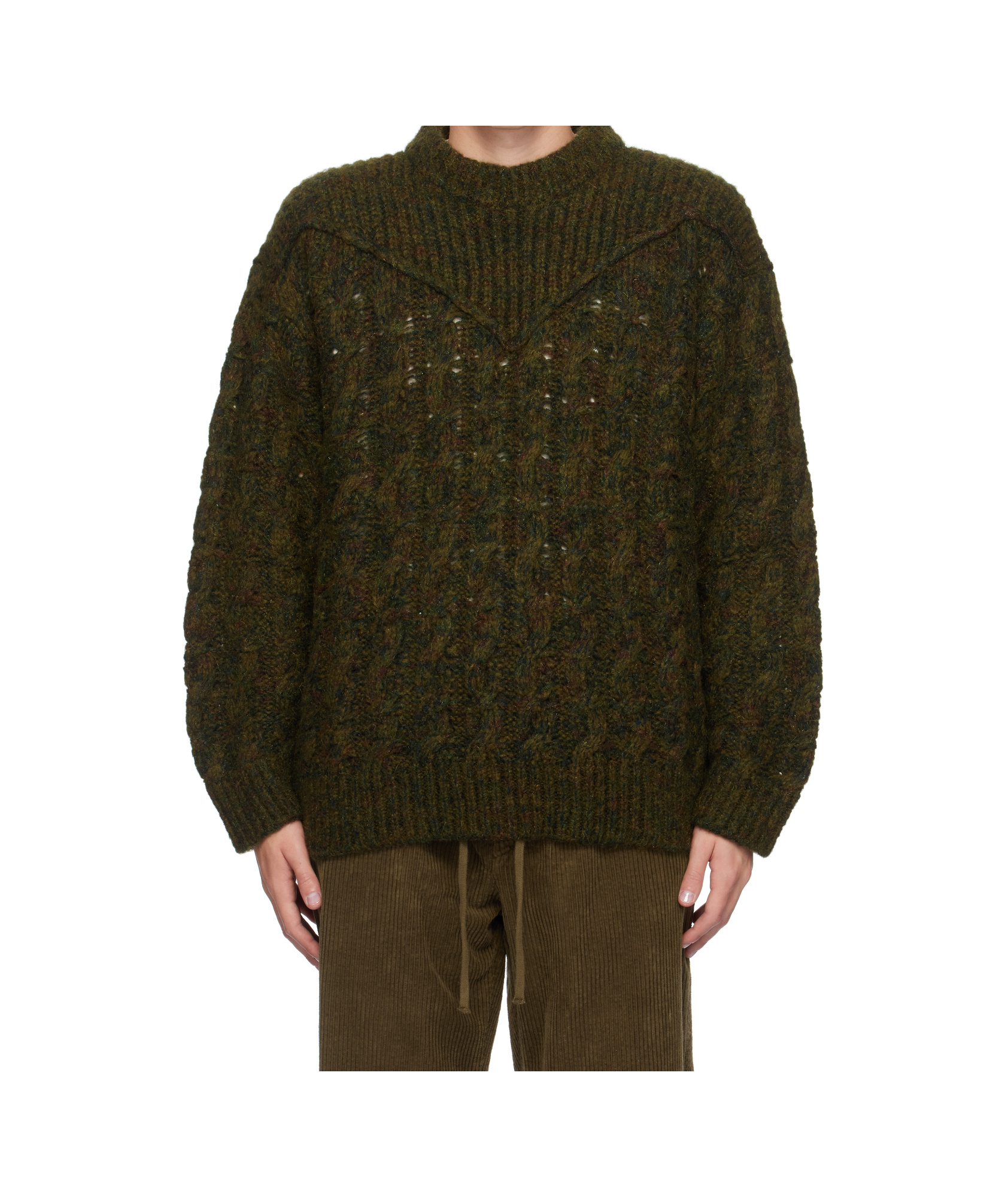 Isabel Marant Long-sleeved Sweater In Black