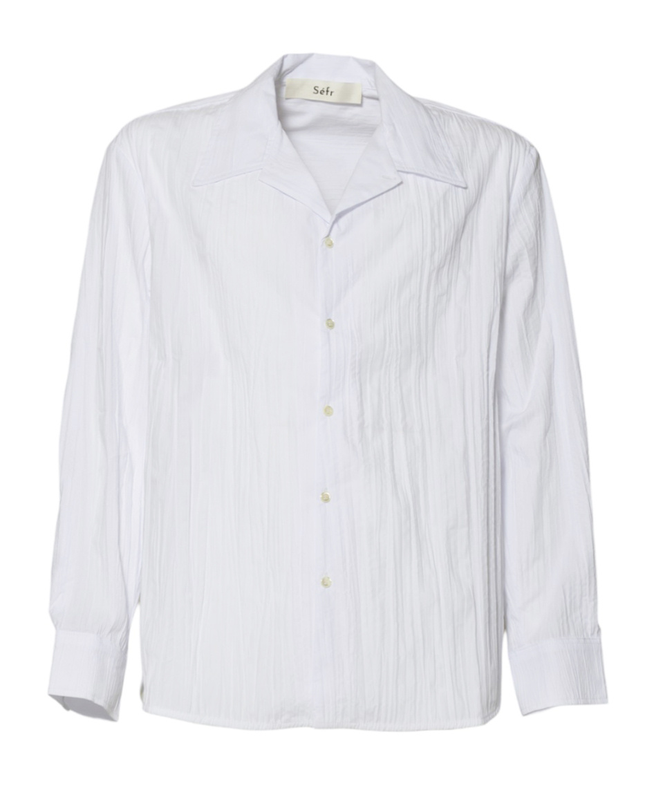 Séfr Long-sleeved Shirt In White