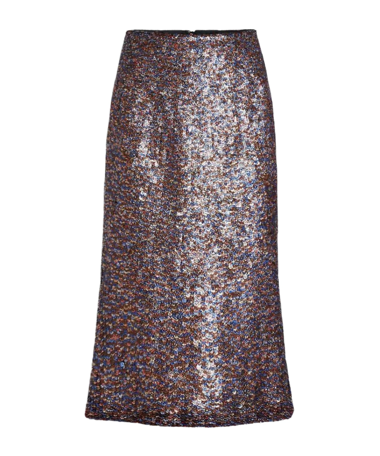 Dries Van Noten Sequined Skirt In Multicolor