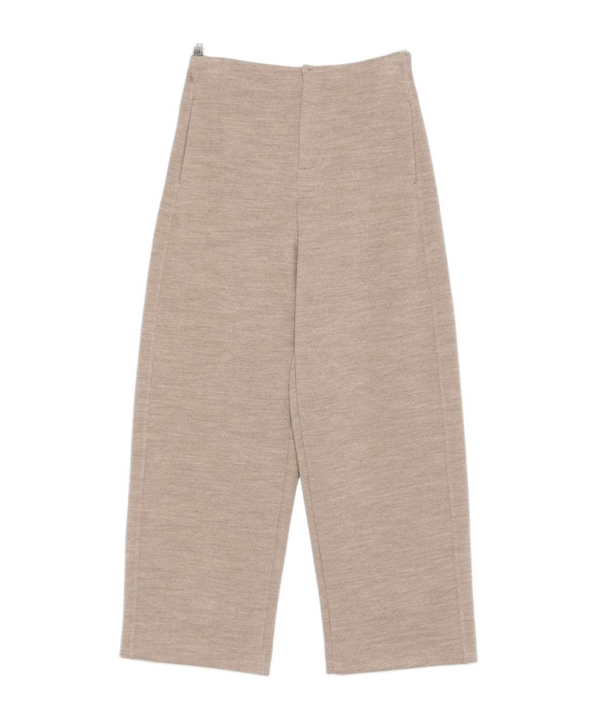 Max Mara Pocket Casual Pants In Neutral