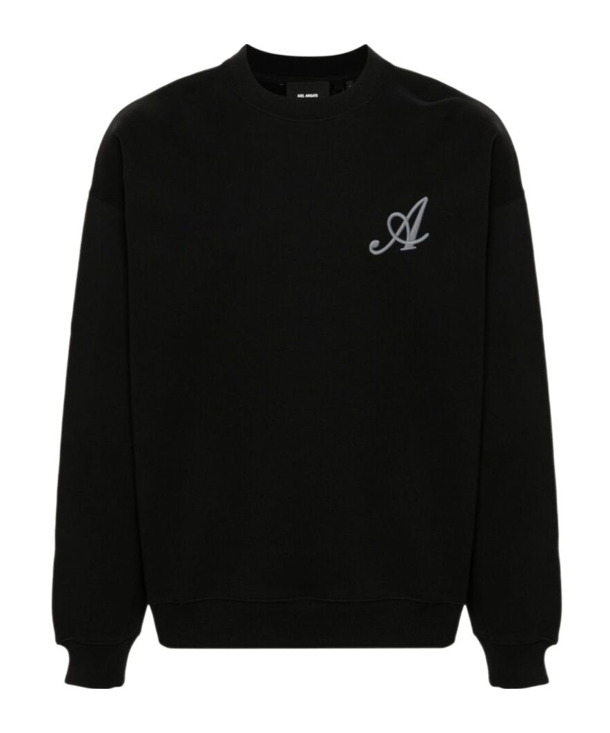 Axel Arigato Rook Embroidered Sweatshirt In Black