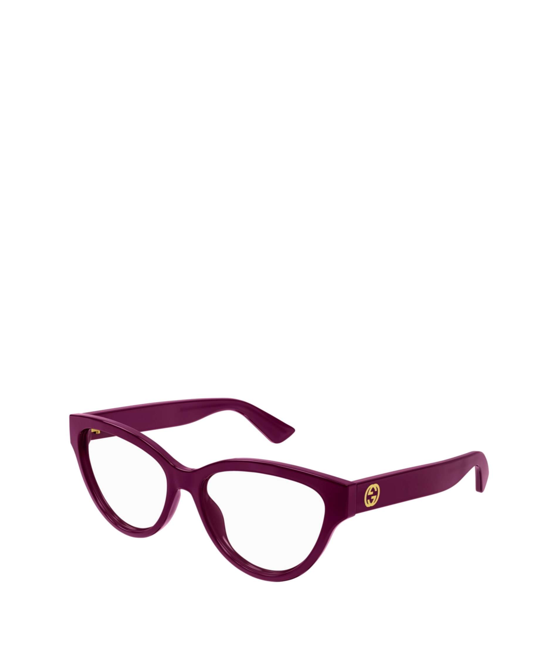 Gucci Interlocking G Cat-eye Glasses In Red