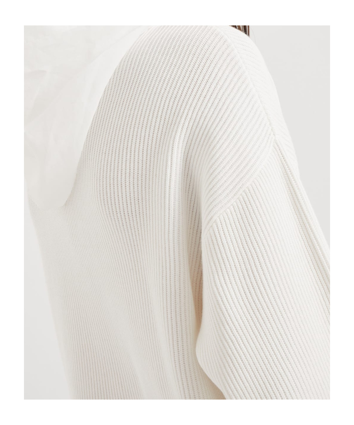 Brunello Cucinelli Sweater In White