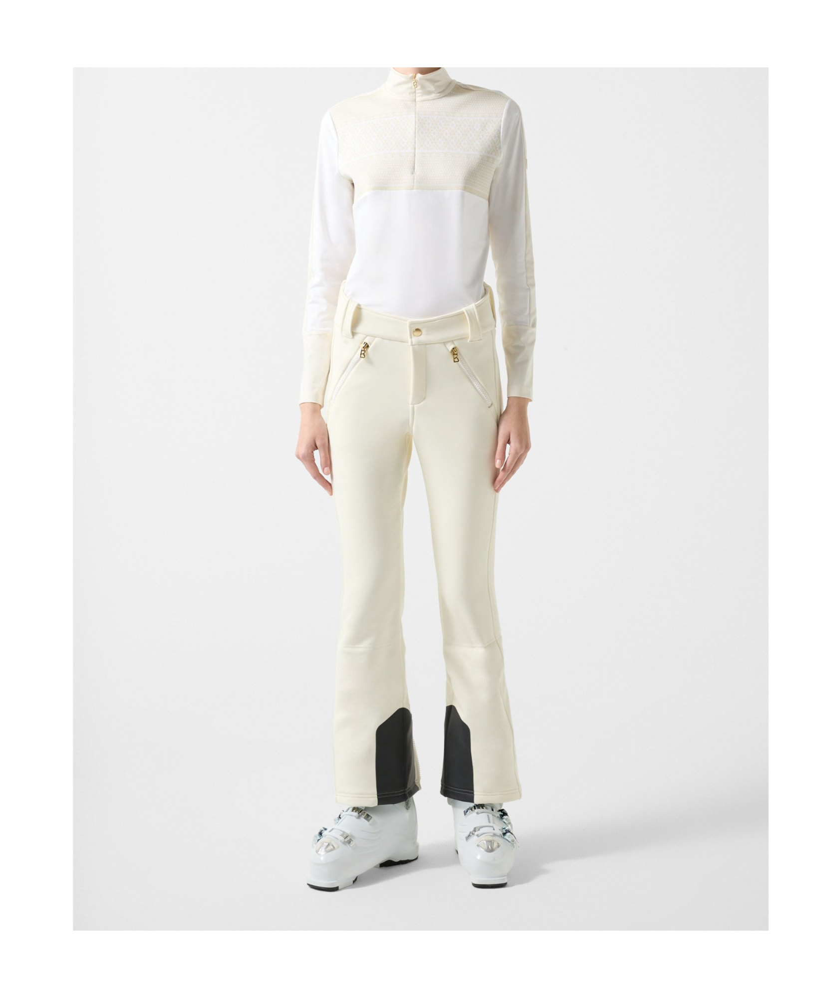Bogner Hazel Softshell Water-repellent Ski Pants In White