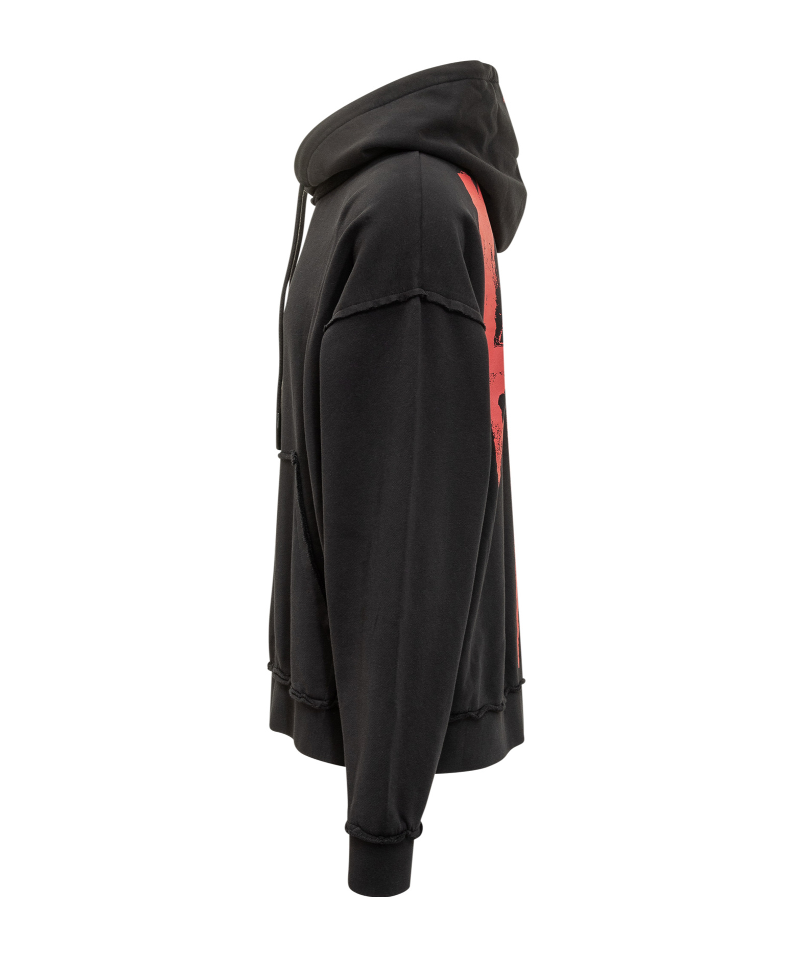 44 Label Group Black Drip Hoodie Sweatshirt In Black