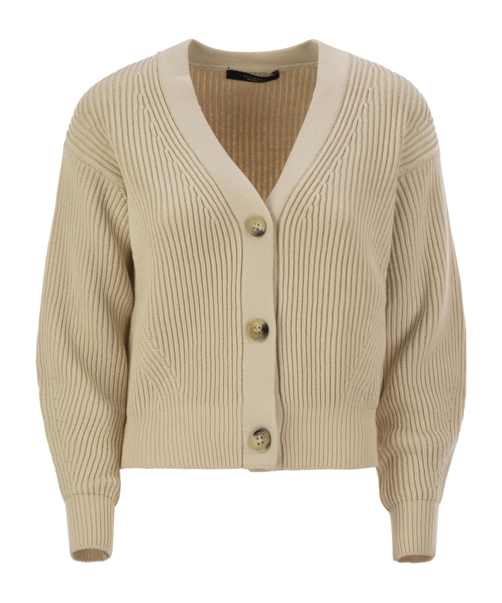 Weekend Max Mara Long-sleeved Sweater In Nude