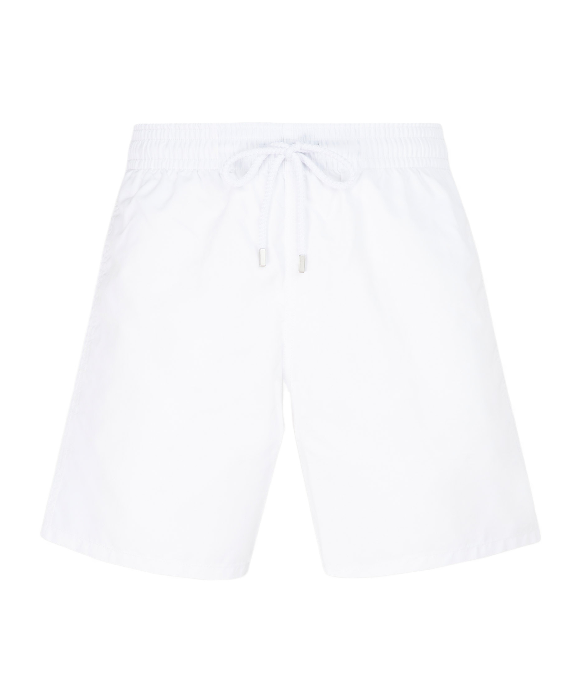 Vilebrequin Moorea Swim Shorts With Elastic Waistband In White