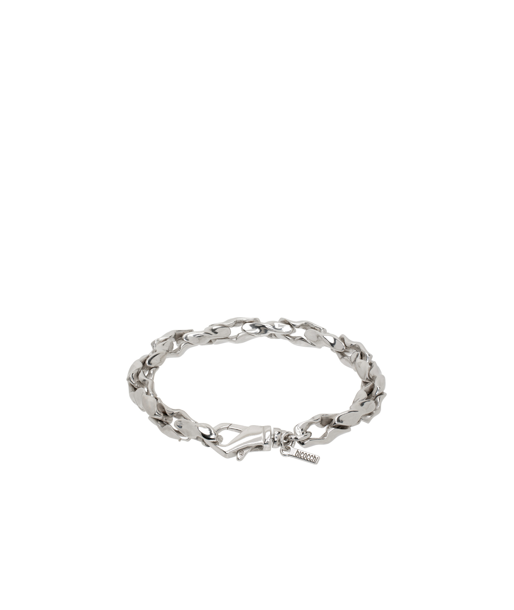 Emanuele Bicocchi Chain Bracelet In Gray