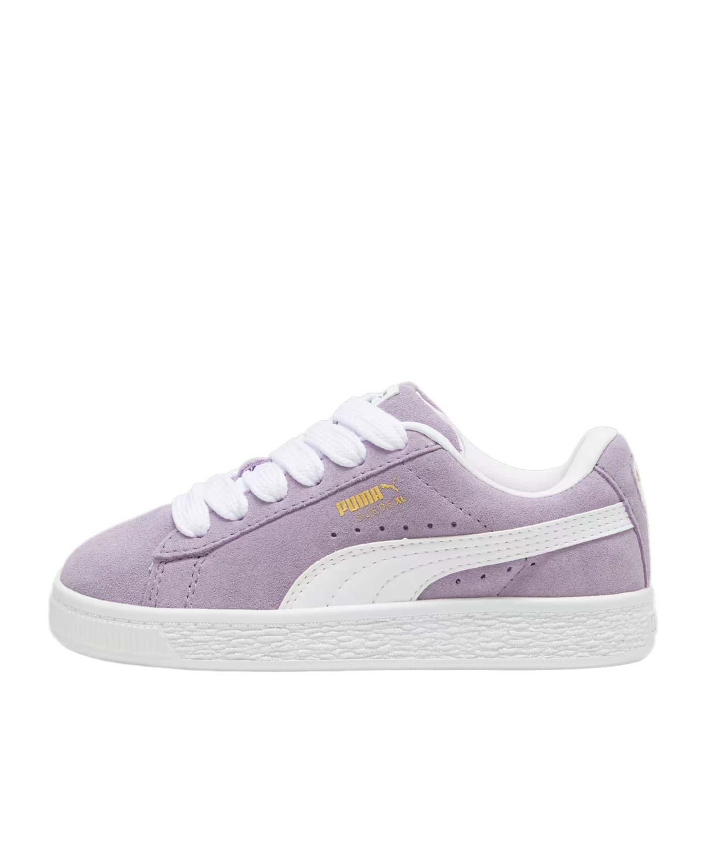 Puma Suede Xl Toddlers' Sneakers In Light Plum- White