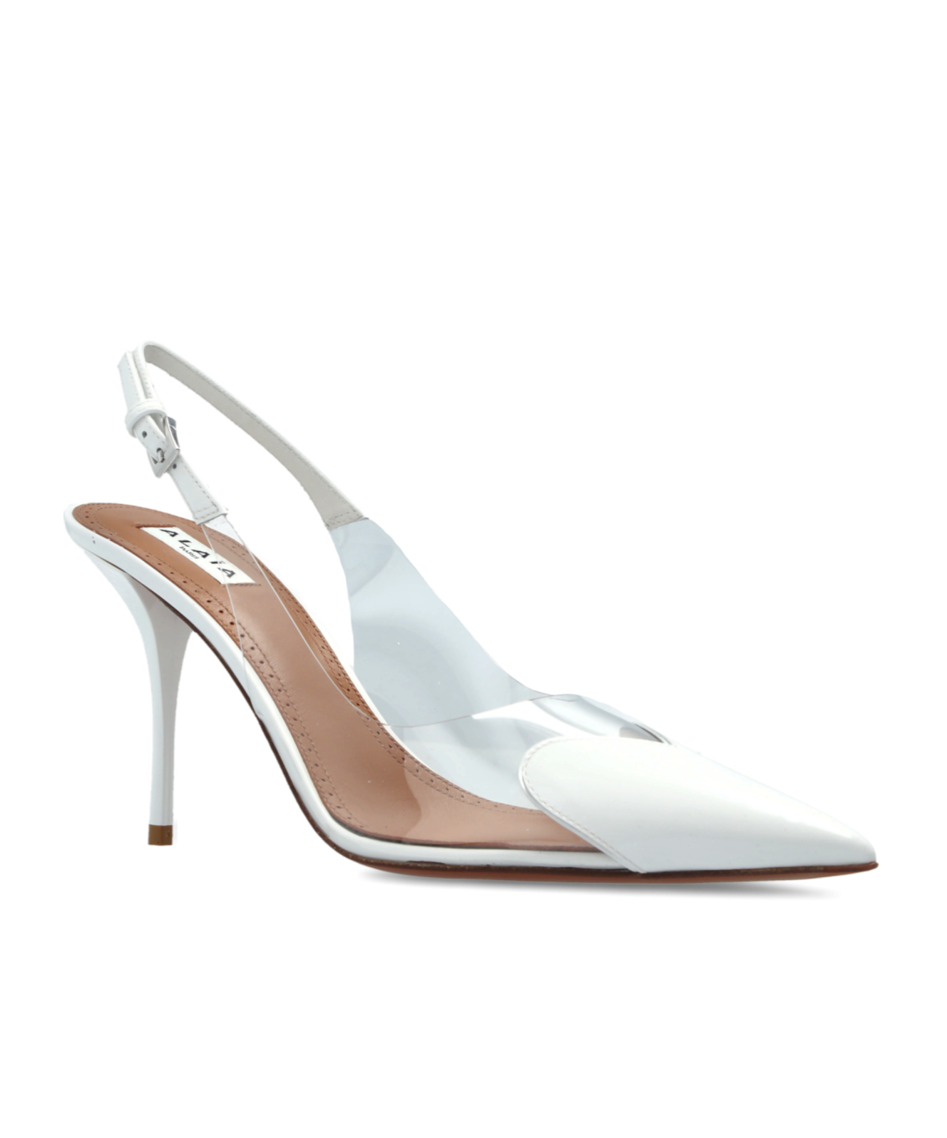 Alaïa High-heeled Sandals In White