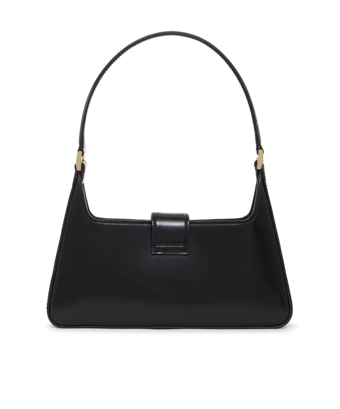 Shop Anine Bing Lou Shoulder Bag In Black