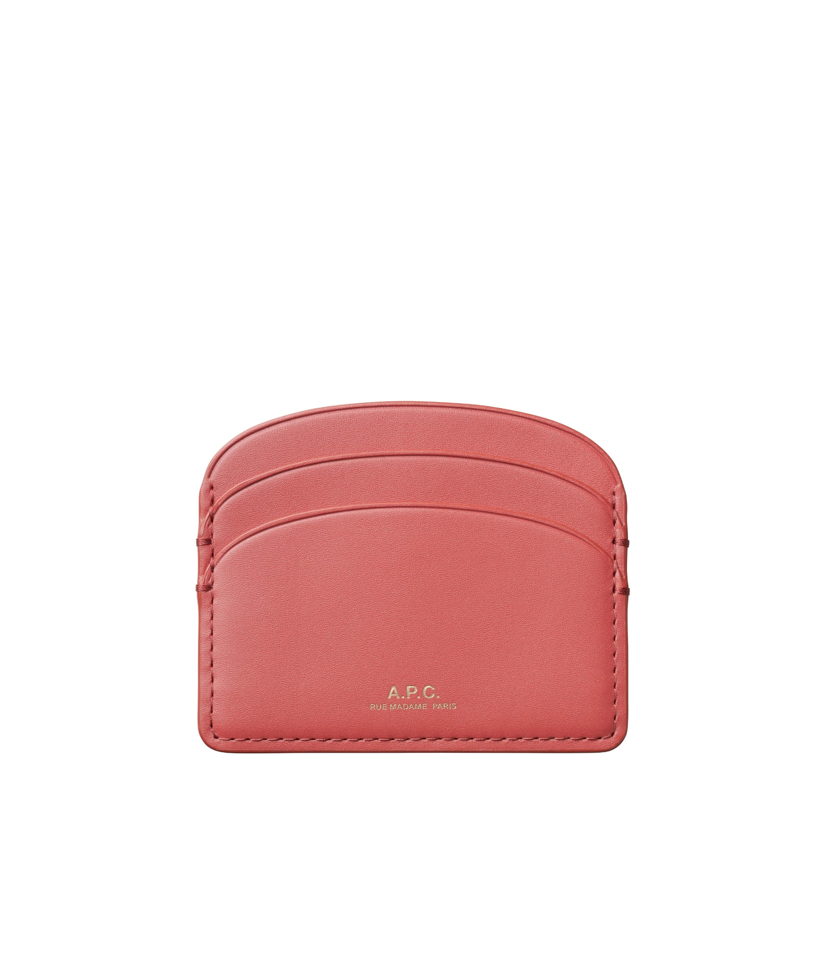 Apc Logo Embossed Card Bag In Red