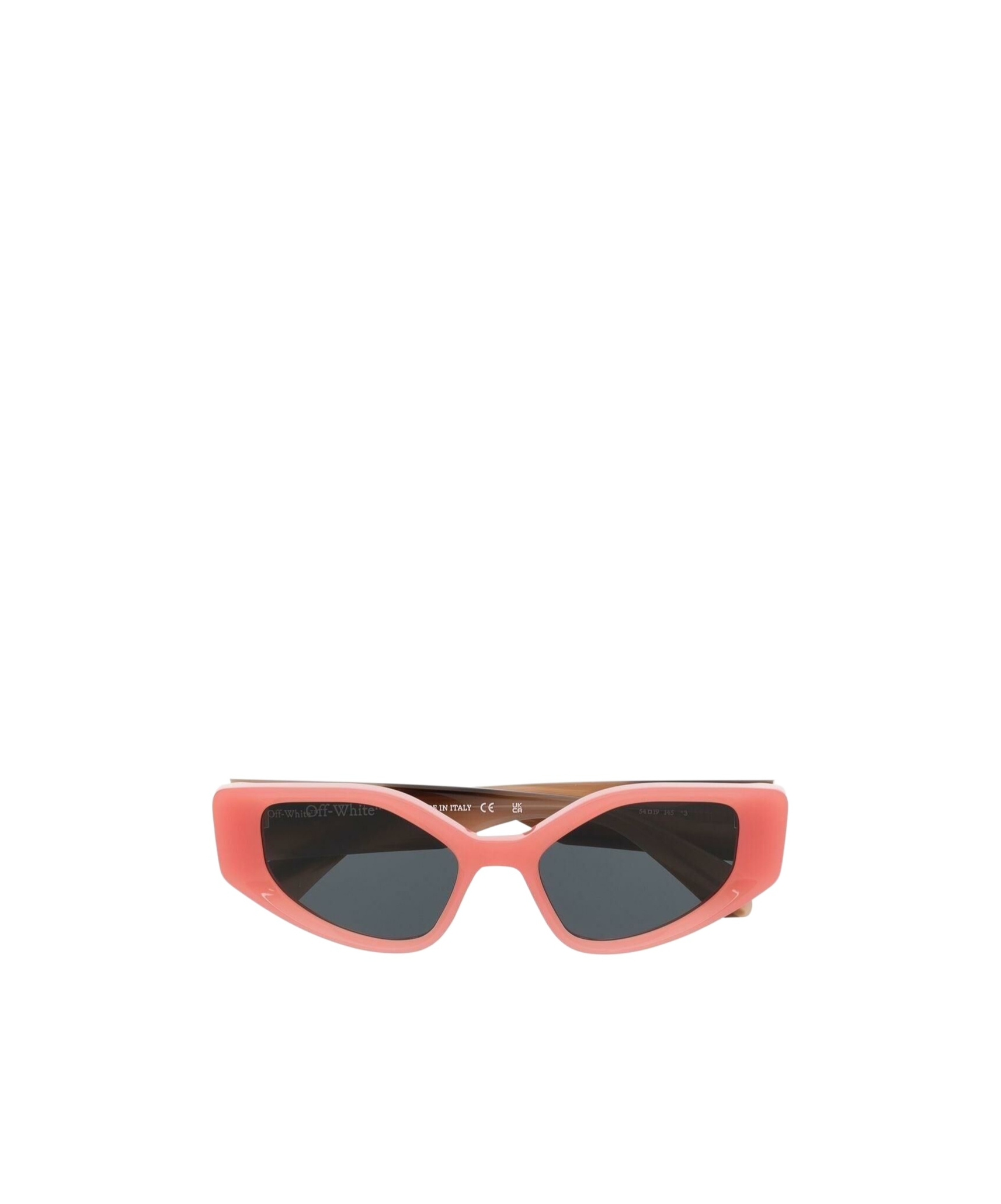 Off-white Logo Sunglasses In Multicolor