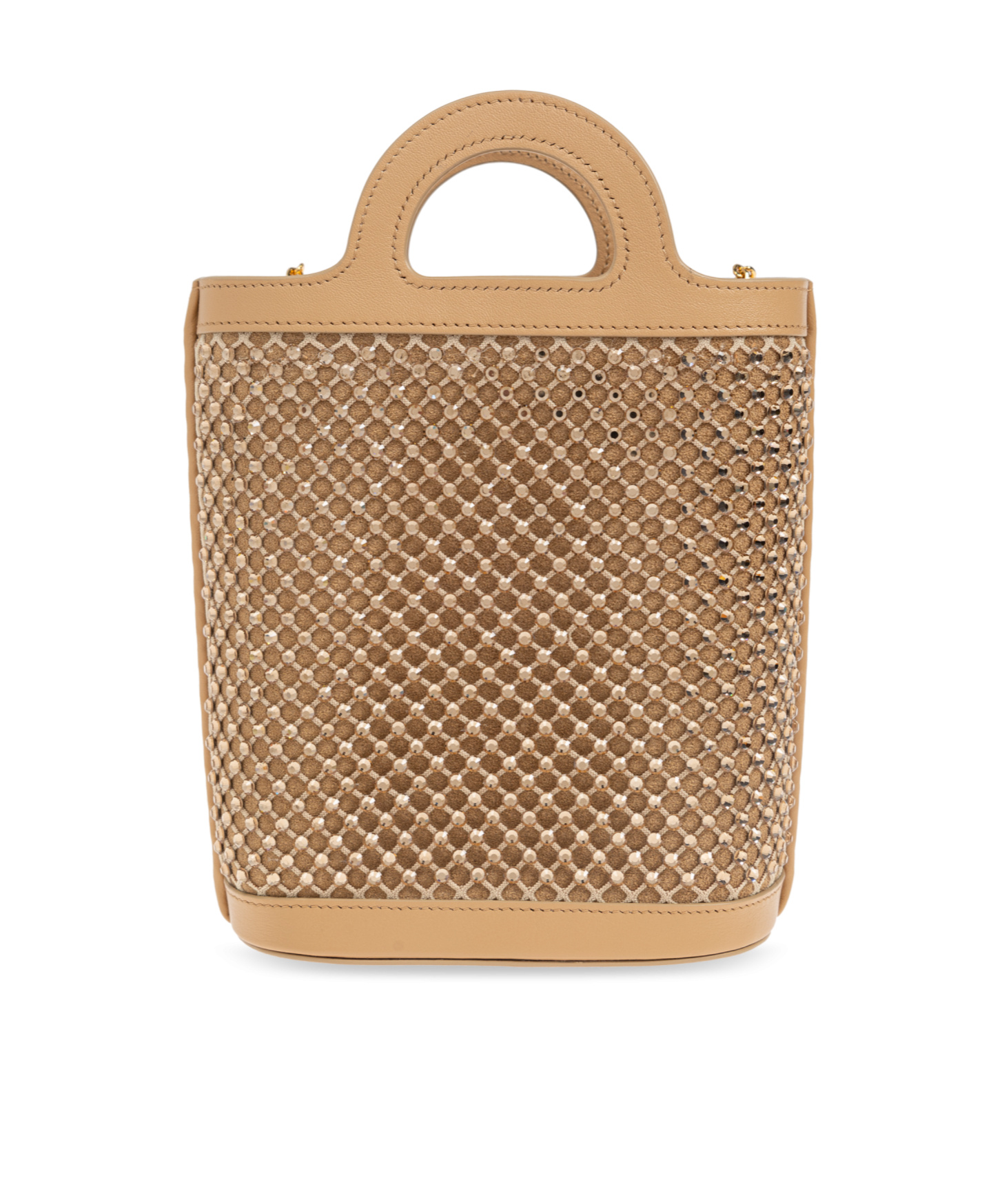 MARNI MARNI EMBELLISHED TOP HANDLE BAG